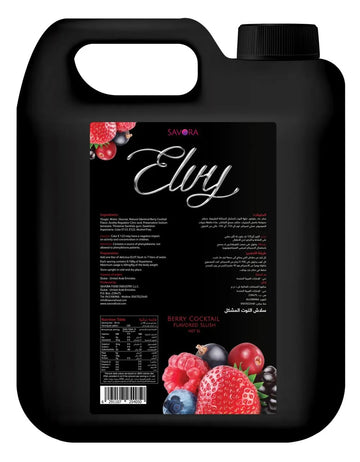 ELVY Berry Cocktail Flavored Slush 5L