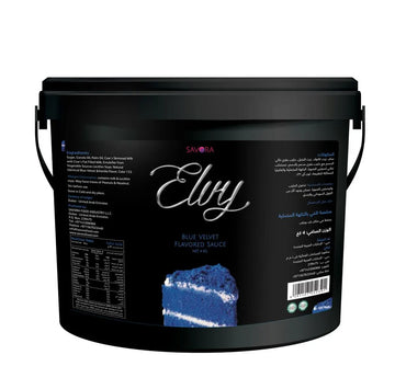 ELVY Blue Velvet flavored Sauce 4KG