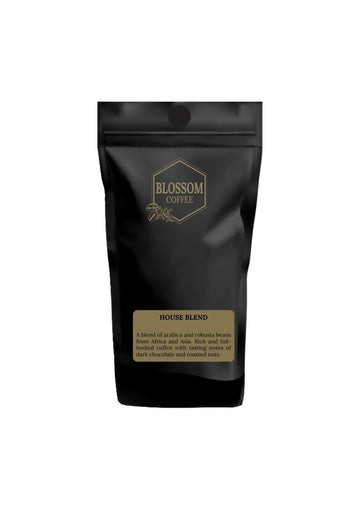 House Blend medium roast coffee beans