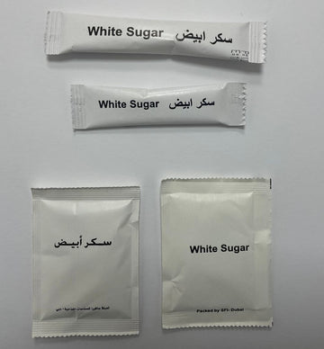 ELVY White Sugar Stick 5g x 1000 Portions – Private Label Available
