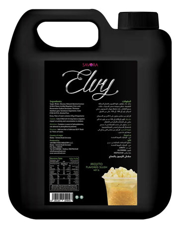ELVY Mojito Flavored Slush 5L