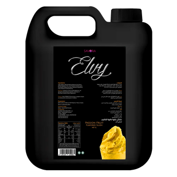 ELVY Passion Fruit Flavored Slush 5L