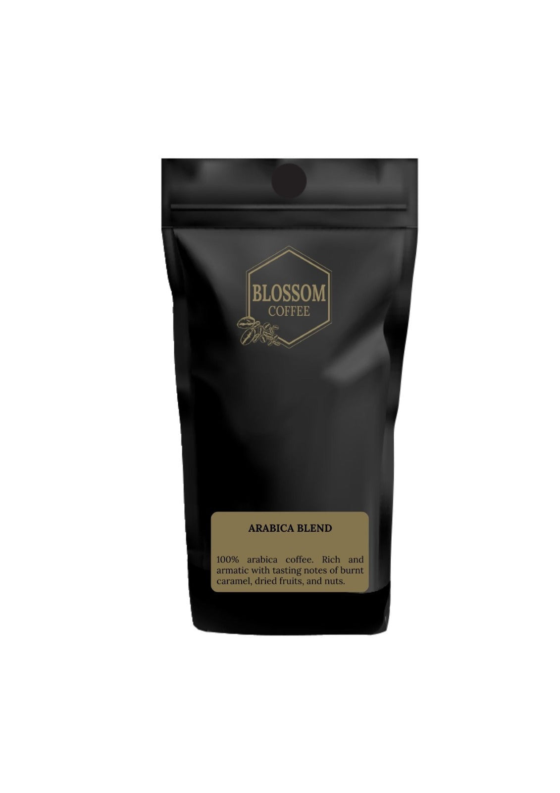 Arabica Blend coffee beans pouch