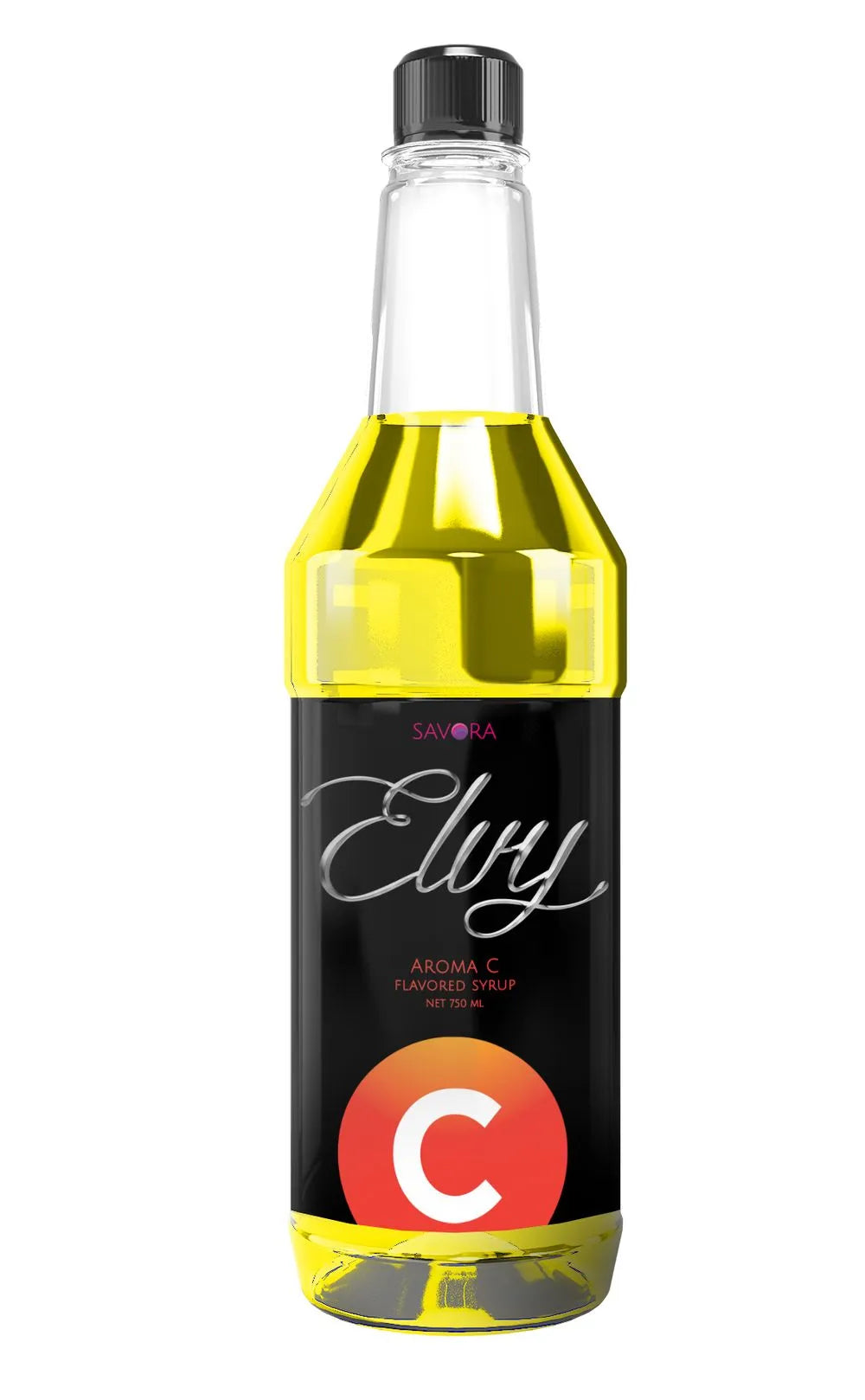 ELVY Aroma C Flavored syrup 750ML Plastic Bottle