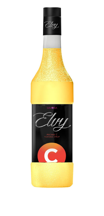 ELVY Aroma C Flavored syrup 1L Glass Bottle