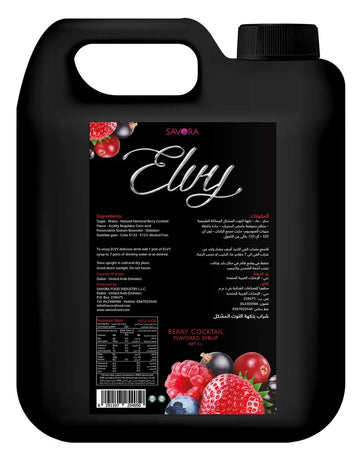 ELVY Berry cocktail Flavored syrup 5L