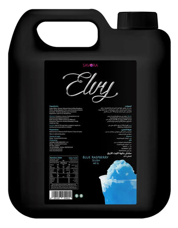 ELVY Blue raspberry Flavored Slush 5L