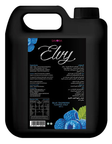 ELVY Blue raspberry Flavored syrup 5L