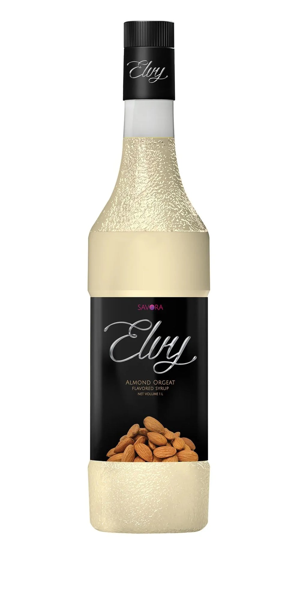 ELVY Almond Orgeat Flavored Syrup 1L Glass Bottle