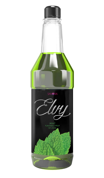 Elvy Mint Flavored Syrup 250ML Plastic Bottle