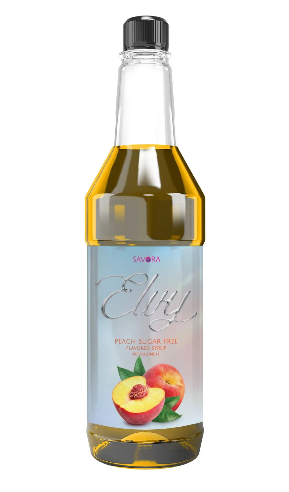 ELVY Passion Fruit Sugar Free Syrup 1L Plastic Bottle