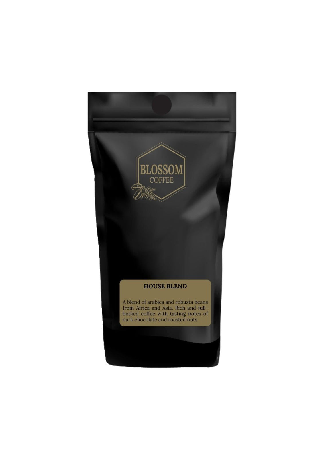 House Blend medium roast coffee beans