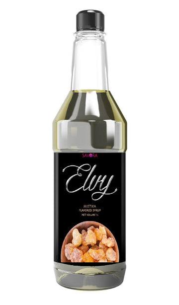 Elvy Mistika Flavored Syrup 1L Plastic