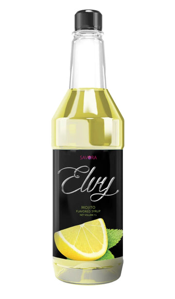 ELVY Mojito Flavored Syrup 1L Plastic Bottle