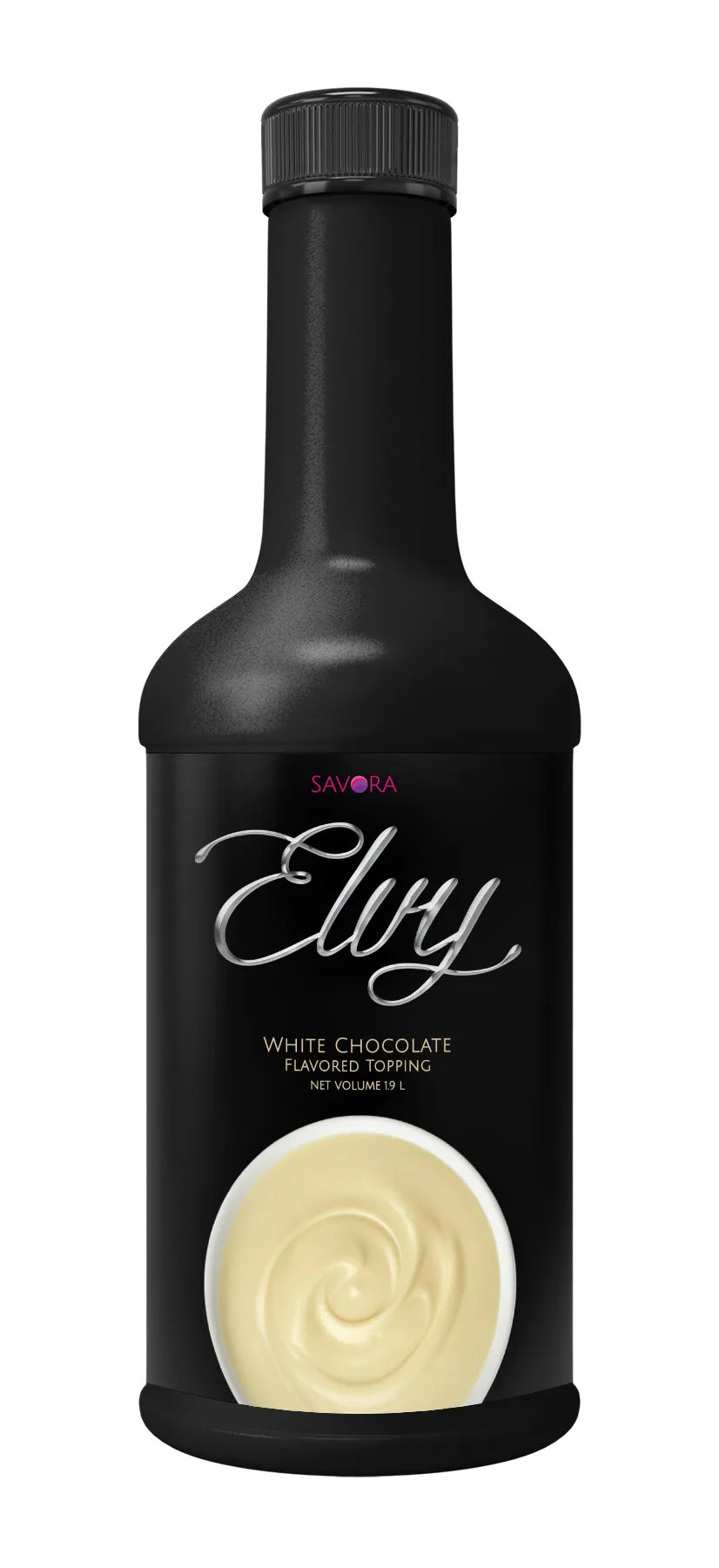 ELVY White Chocolate Flavored Sauce/Topping 1.9L