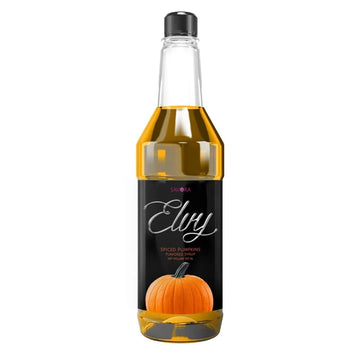 ELVY Spiced Pumpkins Flavored Syrup 750ML Plastic Bottle