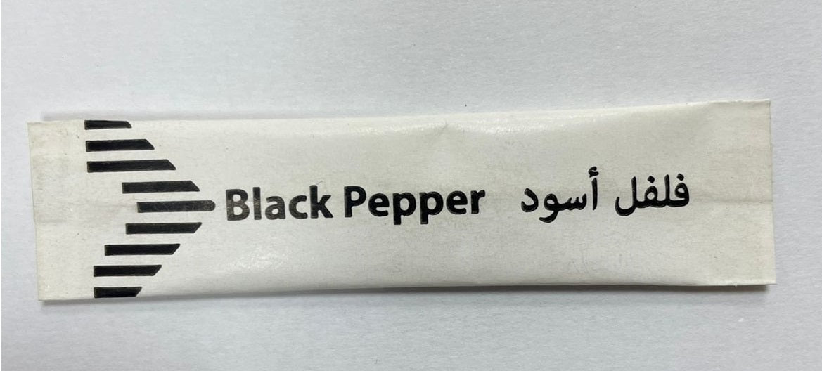 Black Pepper 0.5G X 4000 Portions (New)