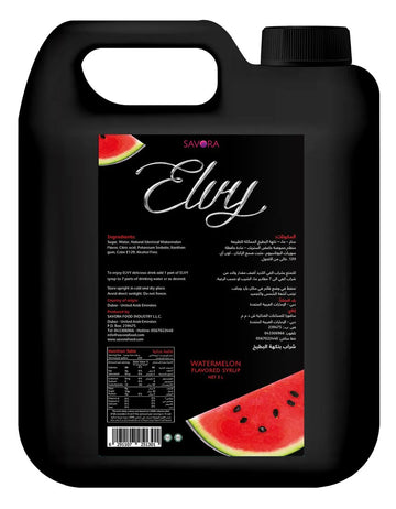 ELVY Watermelon Flavored syrup 5L