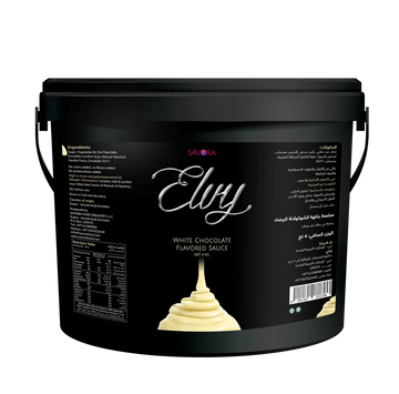 ELVY White Chcolate Flavored Sauce 4KG