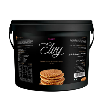 ELVY Lotus Speculoos Sauce 4KG (Caramelized Biscuit)