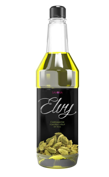 ELVY Cardamom Flavored Syrup 750ML Plastic Bottle